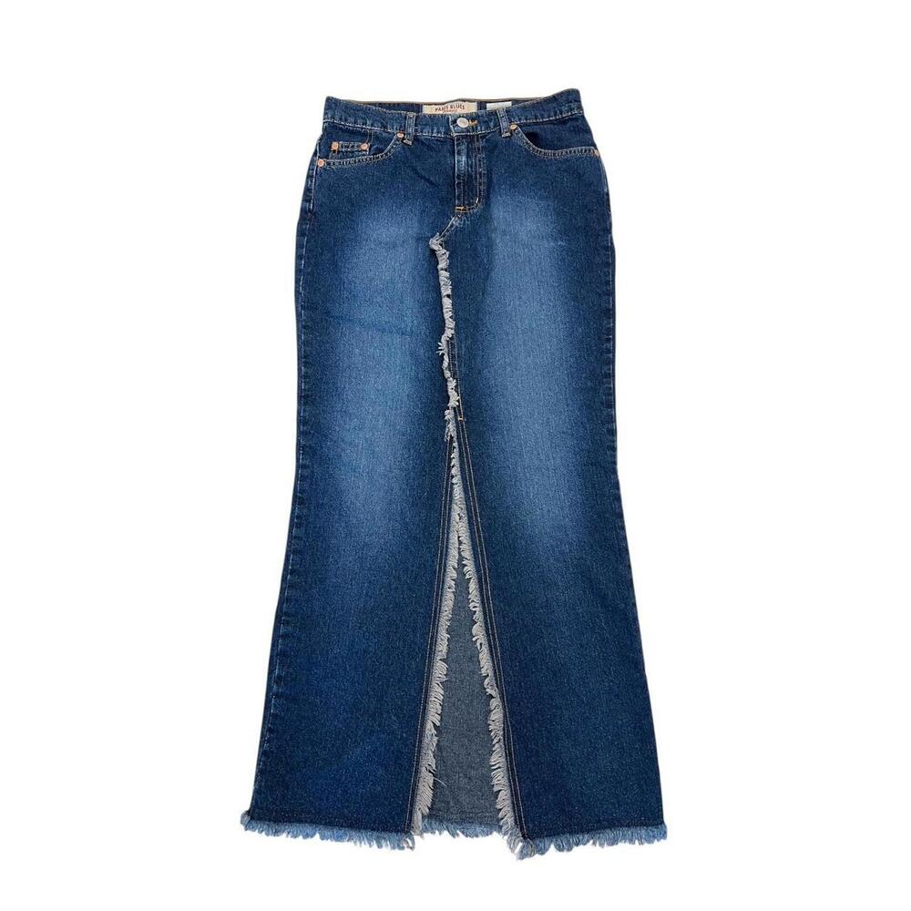 Paris Blues Dark Blue Denim Skirt